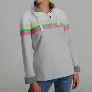 Women’s Joules Saunton Funnel Neck Sweatshirt, size 8